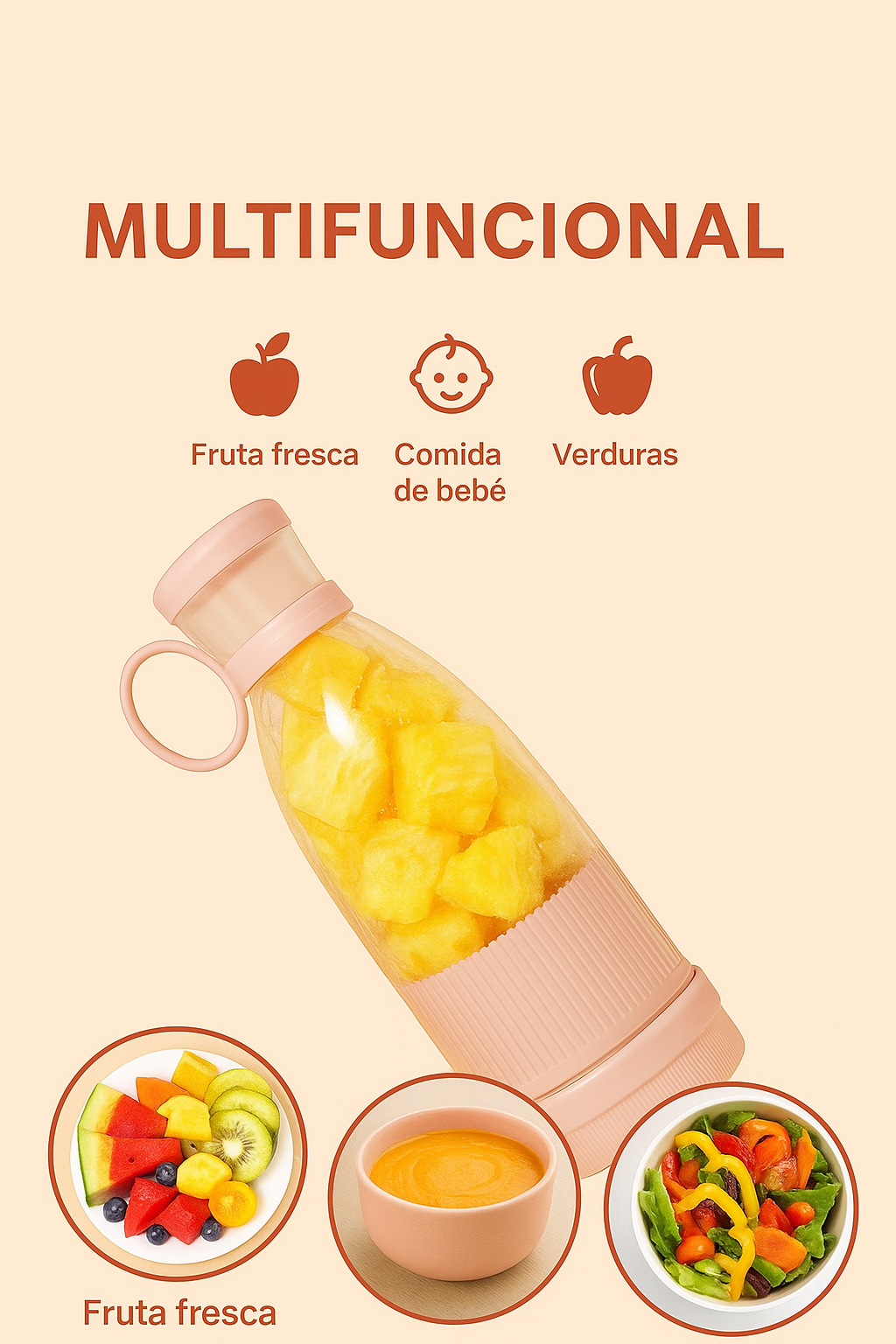 Batidora Portátil
